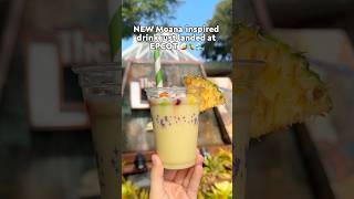 NEW Moana-Inspired Drink in EPCOT