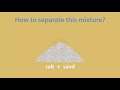 Separation Techniques Quiz