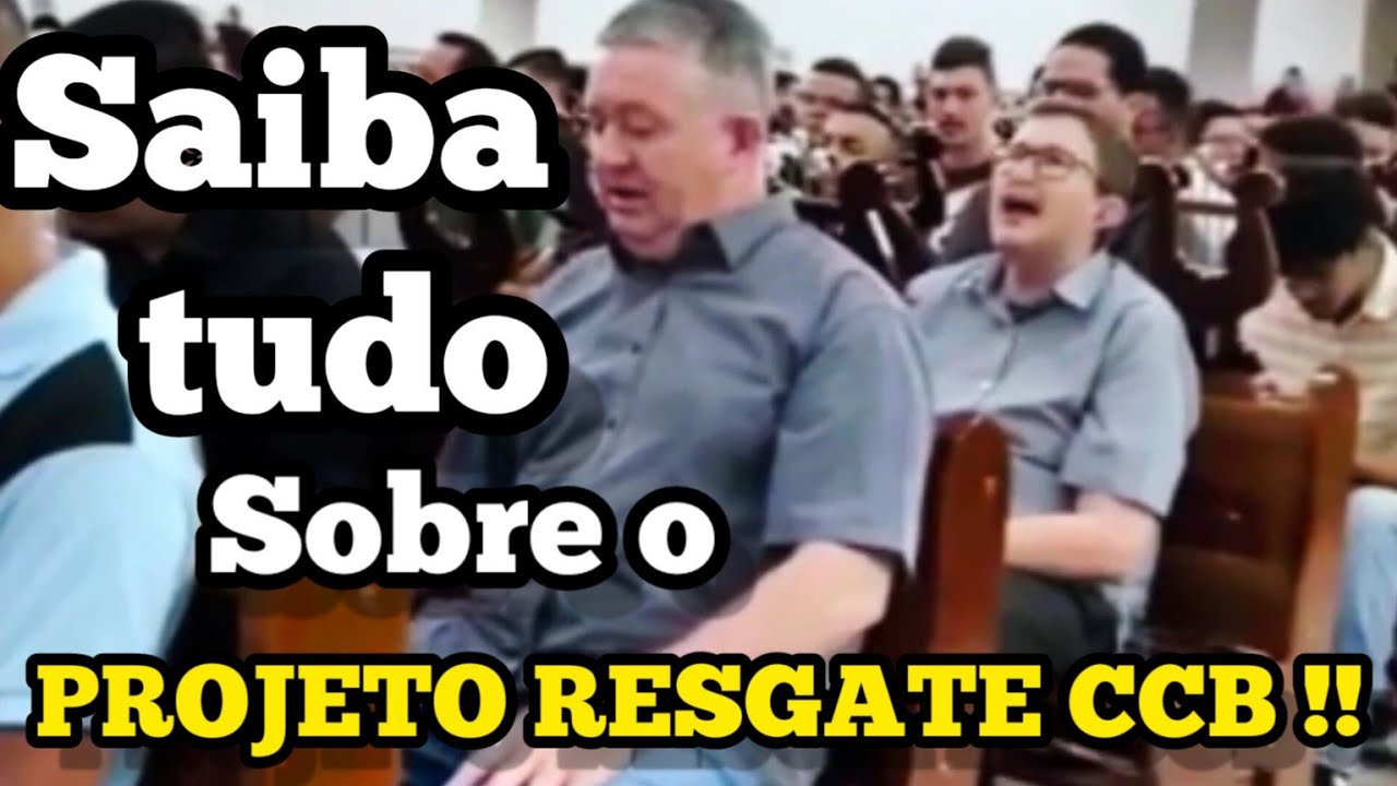 TUDO O QUE VC PRECISA SABER SOBRE O PROJETO RESGATE CCB - irmão ALCIR ZAVATTA
