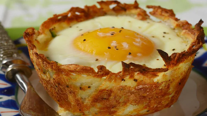 Hash Brown Breakfast Cups Recipe Demonstration - J...