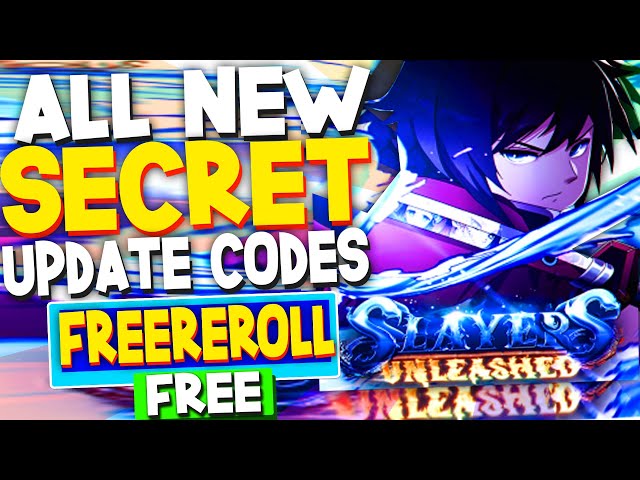 ALL NEW 100 *SECRET* CODES in SLAYERS UNLEASHED CODES! (Roblox Slayers  Unleashed Codes) 