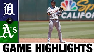 Tigers vs. Athletics Game 1 Highlights (7/21/22) | MLB Highlights screenshot 2