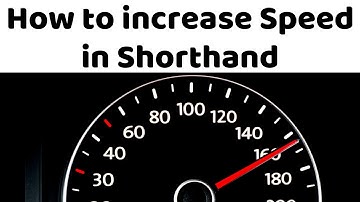 How to Increase Shorthand Speed and Accuracy (Hindi/English) I Steno Speed Kaise Badhaye