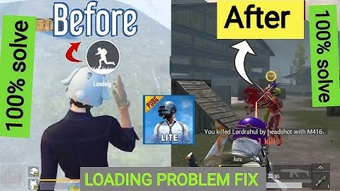 How to fix loading screen problem ✔️ pubg lite | pubg mobile lite loading screen problem solve 100%