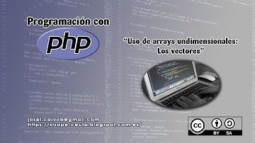 Programación PHP - Uso de arrays unidimensionales o vectores
