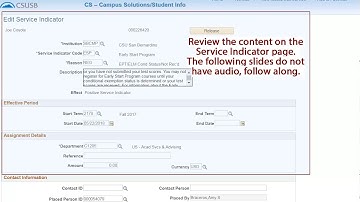 DRAFT Basic Student Records (BSR) Training - CSUSB