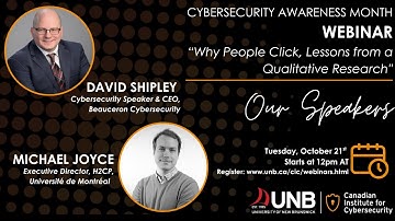 Why People Click, lessons from qualitative research" with David Shipley & Michael Joyce