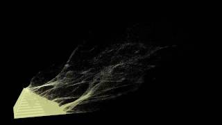 Sand Disintegrate Particle Flow and Krakatoa