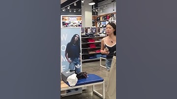EXTRA EMILY TRIES ON HER NEW SHOES