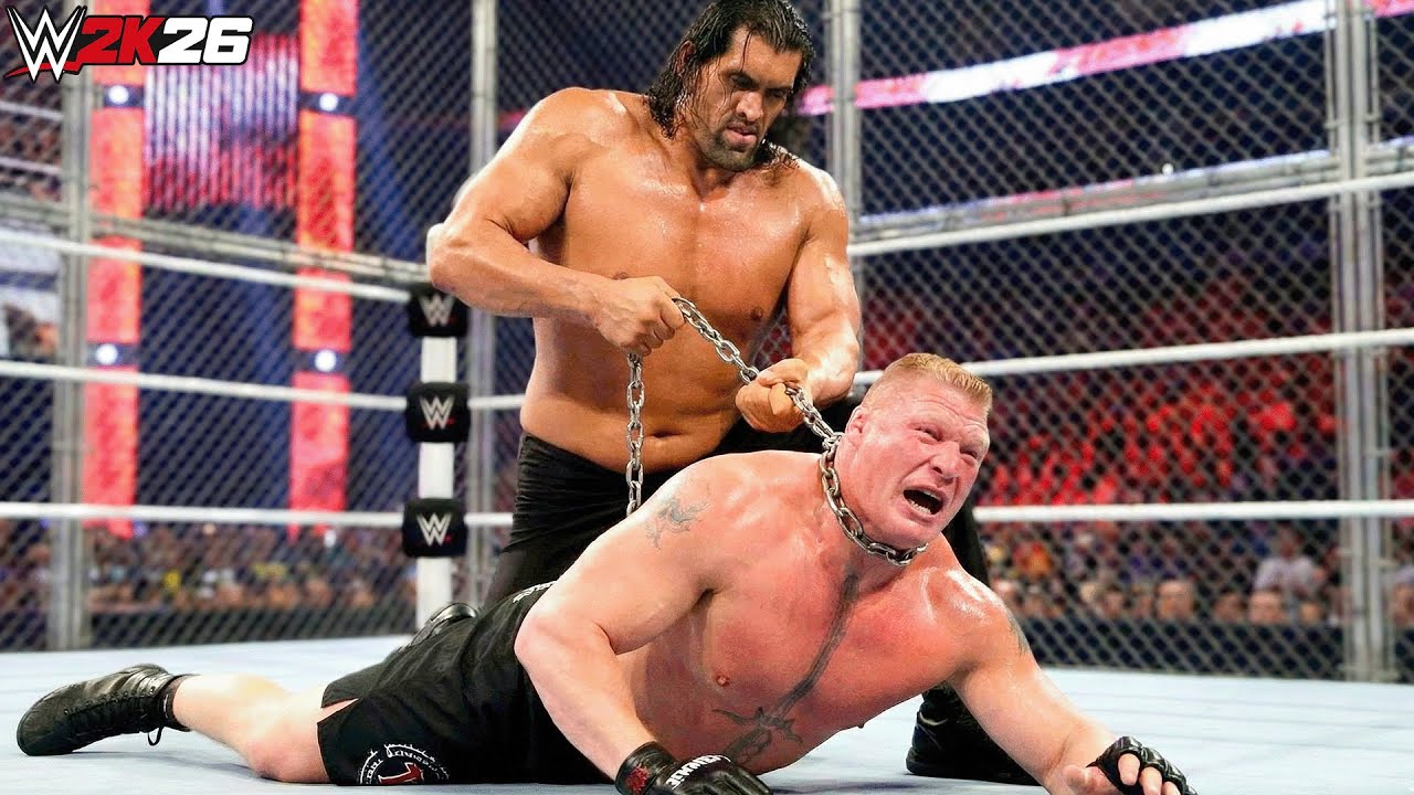 FULL MATCH: KHALI VS. BROCK LESNAR | WORLD HEAVYWEIGHT CHAMPIONSHIP | WRESTLEMANIA 30 | WWE 2K26