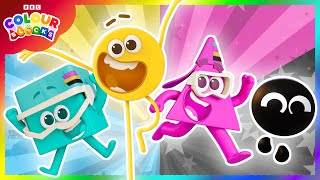 Printing Crew to the Rescue | FULL EPISODE  S2 E5 | Kids Learn Colours | Colourblocks