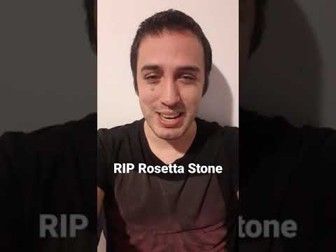 Video: Puteți face Rosetta Stone offline?