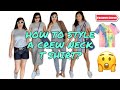 HOW TO STYLE A CREW NECK T SHIRT? DIFFERENT WAYS TO STYLE A T-SHIRT #howtostyletshirt