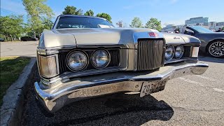 Classic 1973 Mercury Cougar XR-7 with 4-speed manual : POV WALKAROUND CAR 4K VIEW