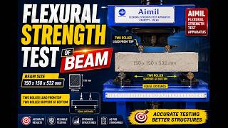 Flexural Strength test of beam Field | #FlexuralStrength #materialsscience