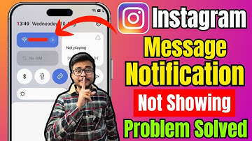 iPhone Instagram Notification Not Working 😱 (Showing) | iPhone Instagram Notification Problem 2026