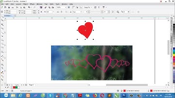 Hướng Dẫn Vẽ Trái Tim Trong Corel - Thiết Kế Đồ Họa