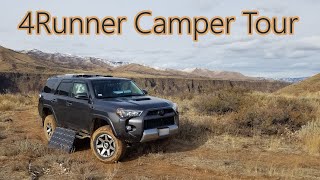 Now that i have traveled and lived out of my 4runner for months wanted
to give you a tour. this is how been living it quite while with...