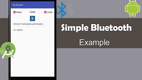 Simple Bluetooth Example - Android Studio Tutorial