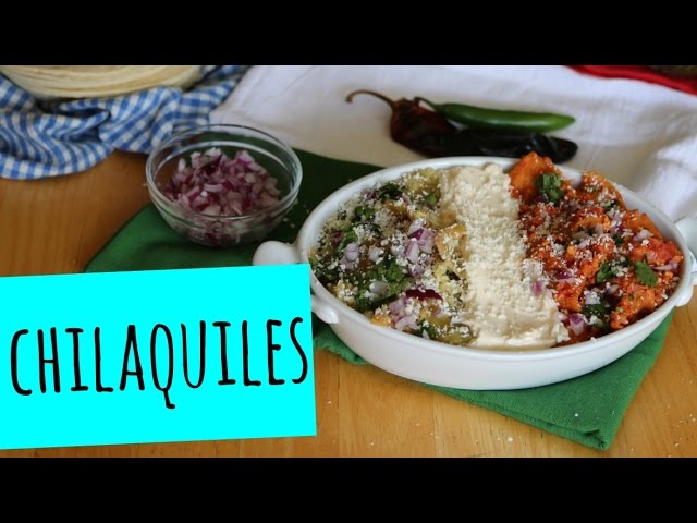 How to make Chilaquiles (Green and Red Chilaquiles recipe) - La Cooquette