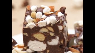 Rocky Road Fudge