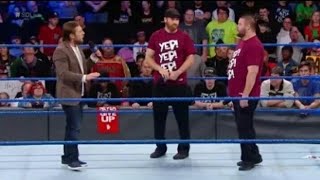 Kevin Owens & Sami Zayn occupy SmackDown -WWE Smackdown 12 December 2017 ||