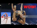 Lala Kramarenko's AMAZING Body Elements | Rhythmic Gymnastics