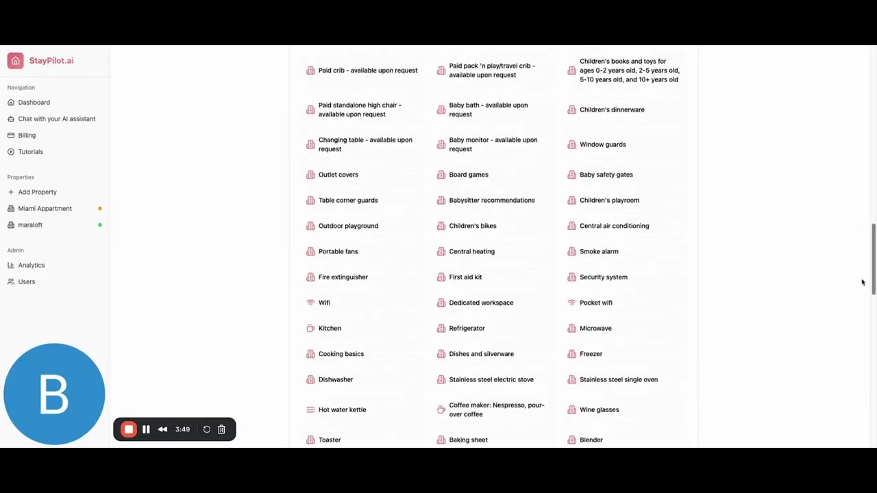AI airbnb assistant ( co-host) using Staypilot.ai | 100% response time