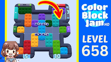 Color Block Jam Level 658 Solution Walkthrough
