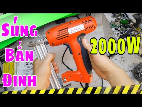 Video Có Nên Mua Súng Bắn Đinh Điện 2000W - youtube