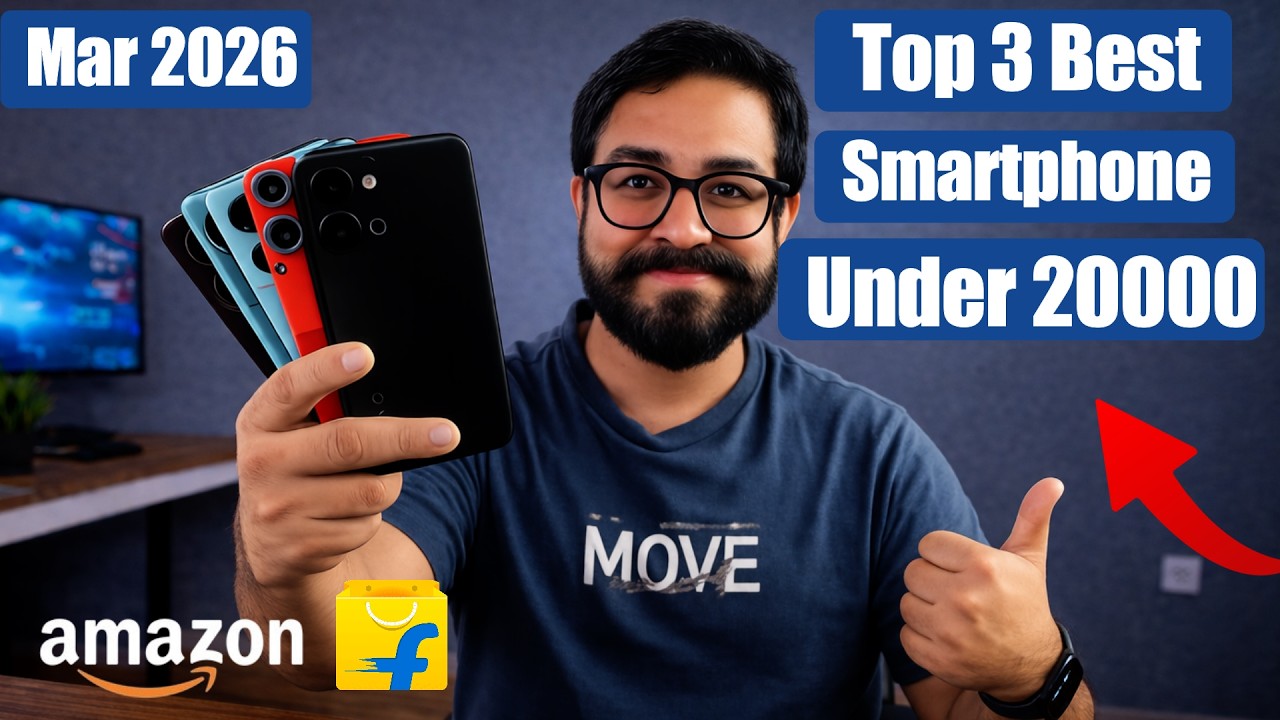 Top 3 Best Phone Under 20000 in Mar Apr 2026 I best 5g mobile under 20k ...