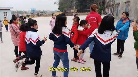 TRƯỜNG TIỂU HỌC TÂN TIẾN - TP, BẮC GIANG: HỌC TIẾNG ANH VỚI NGƯỜI NƯỚC NGOÀI