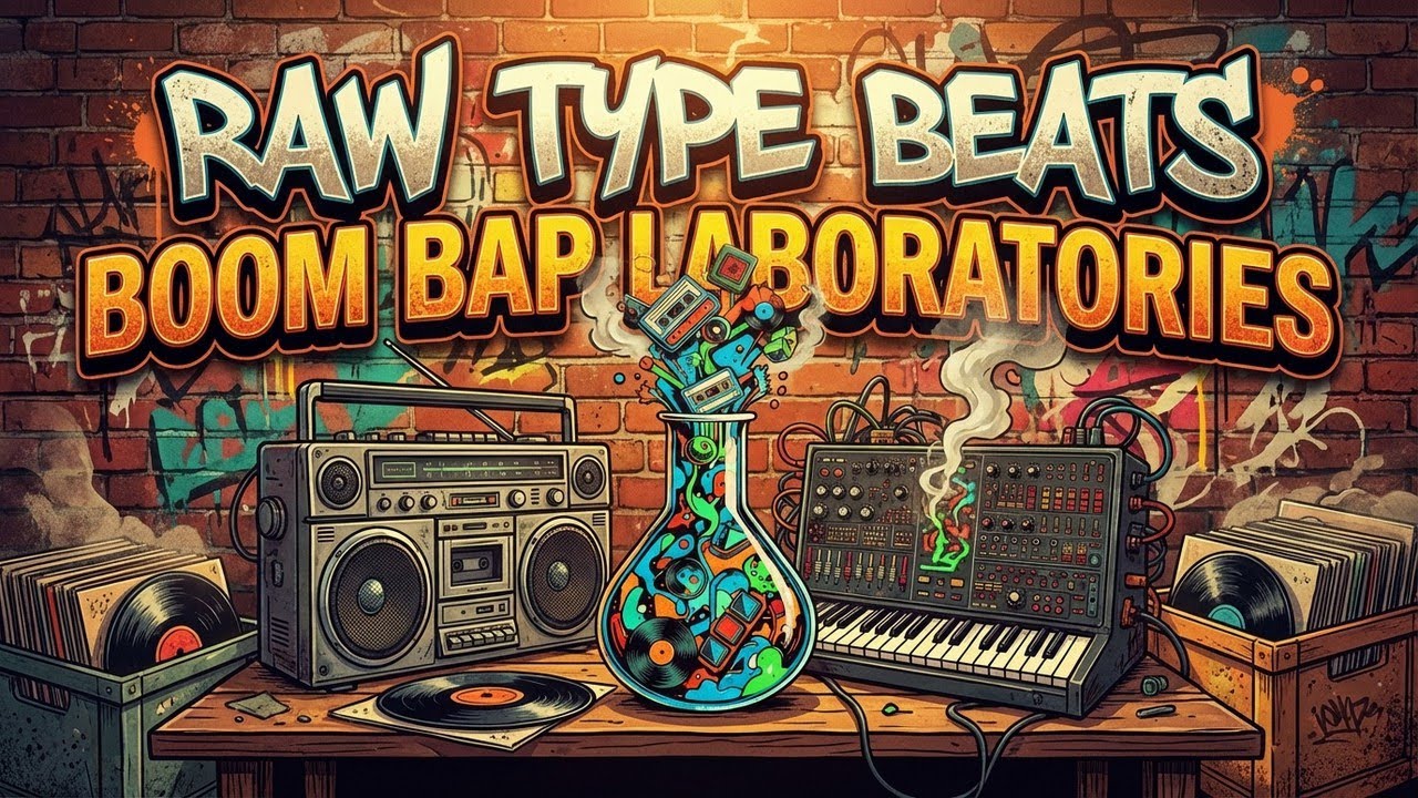 RAW TYPE BEATS - Boom Bap Laboratories [Gritty Oakland Streetsounds]