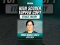 Topper Answer Writing| Rank 6, Zinnia Aurora, UPSC 2025