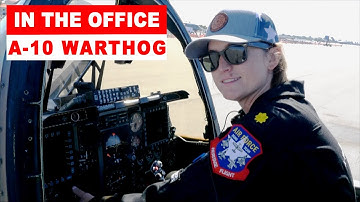 A-10 Cockpit Tour with "Mad" Johnson, the [first female] A-10 Demo Pilot!