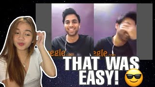 Can You Be My Valentine? Filipina Picking Up Guys On Omegle