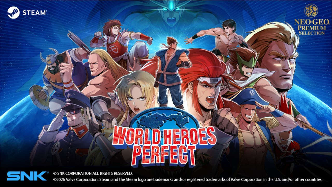 Le jeu d'arcade classique WORLD HEROES PERFECT débarque sur Steam