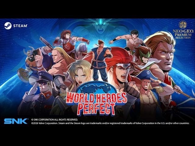 ワールドヒーローズパーフェクト　WORLD HEROES PERFECT Save 25% on WORLD HEROES PERFECT on Steam