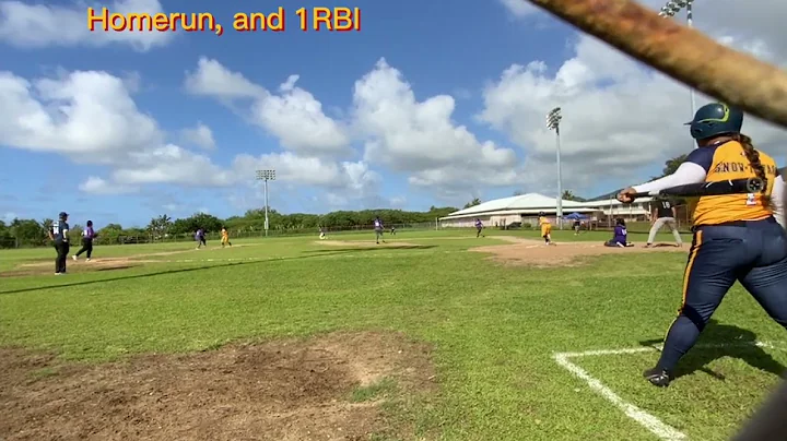Courthey Jane Masunu Schuster softball highlights ...