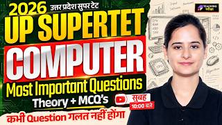 UP SuperTET 2026 Computer Marathon | UP Super TET Computer Syllabus | Computer Class by Kajal Ma'am