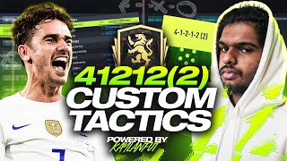 THE BEST 41212(2) CUSTOM TACTICS AND INSTRUCTIONS IN FIFA 22!