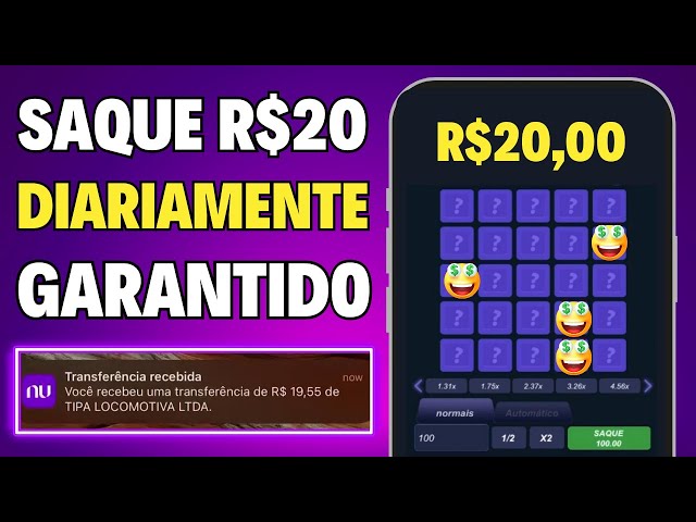 App de jogo que paga na hora? R$40,00 através do Pix?