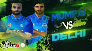 #9 MI vs DC - Mumbai Indians vs Delhi Capitals - RCPL / IPL 2021 Live Real Cricket 20