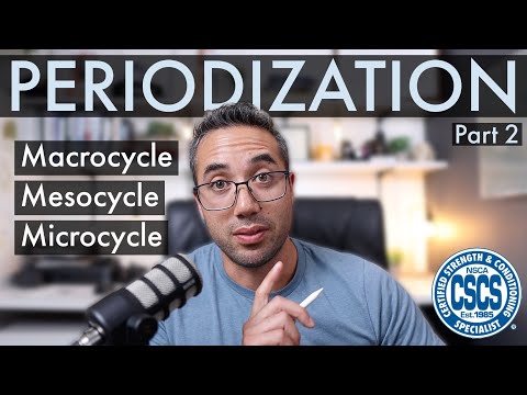 Video: Wat zijn macrocycles mesocycles en microcycles?