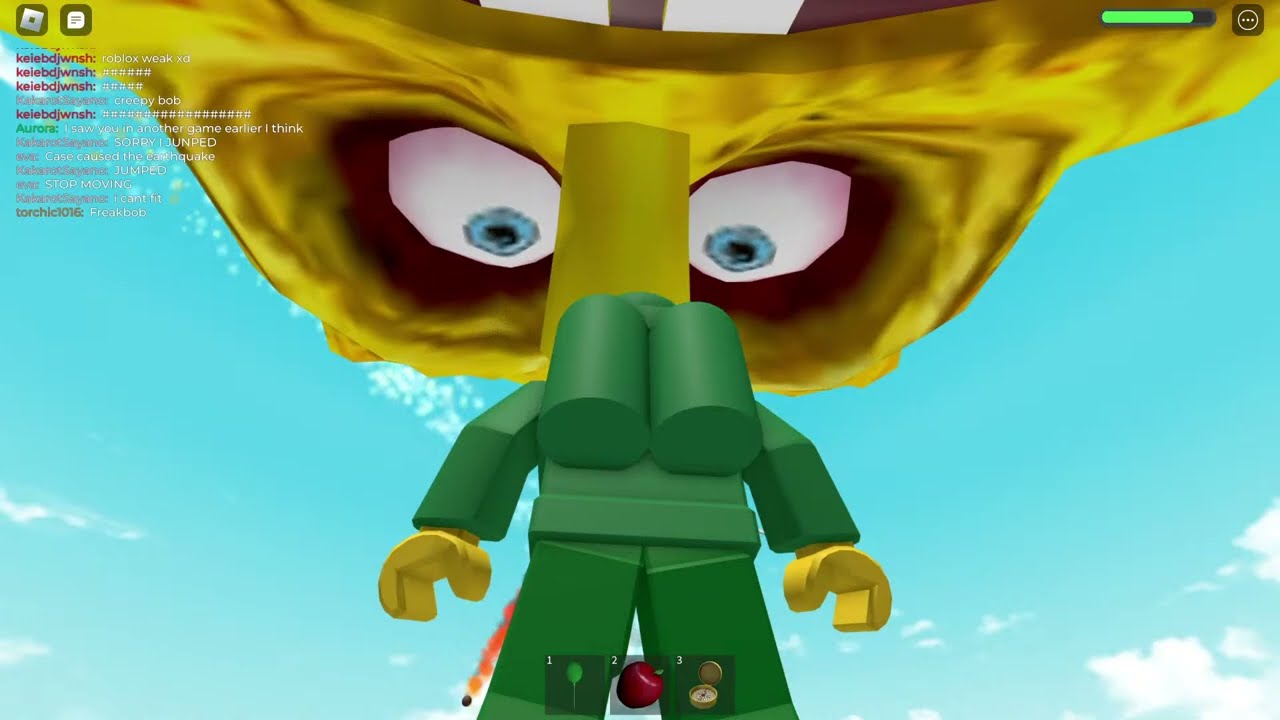 Roblox Natural Disaster Survival But I Have Cool Evil Sponge YouTube 