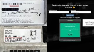 How to get Uconnect radio anti theft code using the serial number [Instant Results] screenshot 5