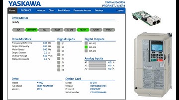 Configure Profinet Name & IP Address for Yaskawa A1000 Drive using Proneta