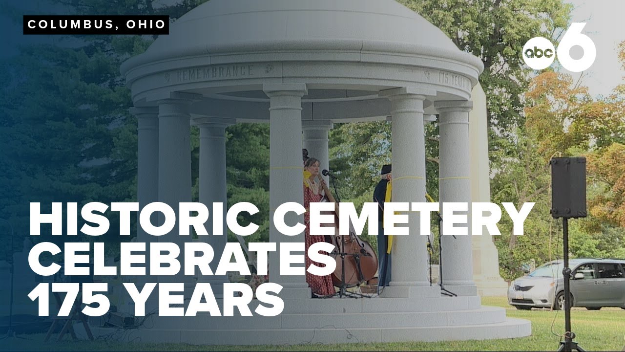 Historic Columbus cemetery celebrates 175 years - YouTube