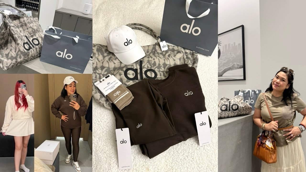 My First ALO Yoga Unboxing Haul Collab with @trishtrinh  ℳ𝒶𝒹𝒶𝓂 ℳ.ℳ 𝒮𝓉𝓎𝓁ℯ𝒾𝒸ℴ𝓃 ♛
