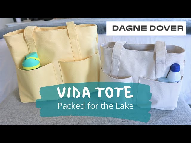 Dagne Dover Vida Tote Comparison Packed for the Lake 